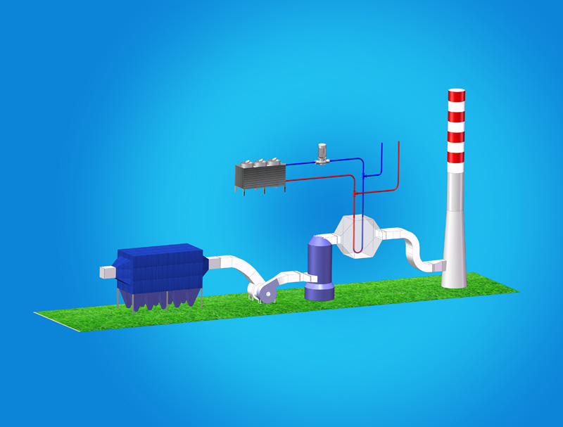 燃煤鍋爐煙氣脫水及PM2.5脫除系統(tǒng)